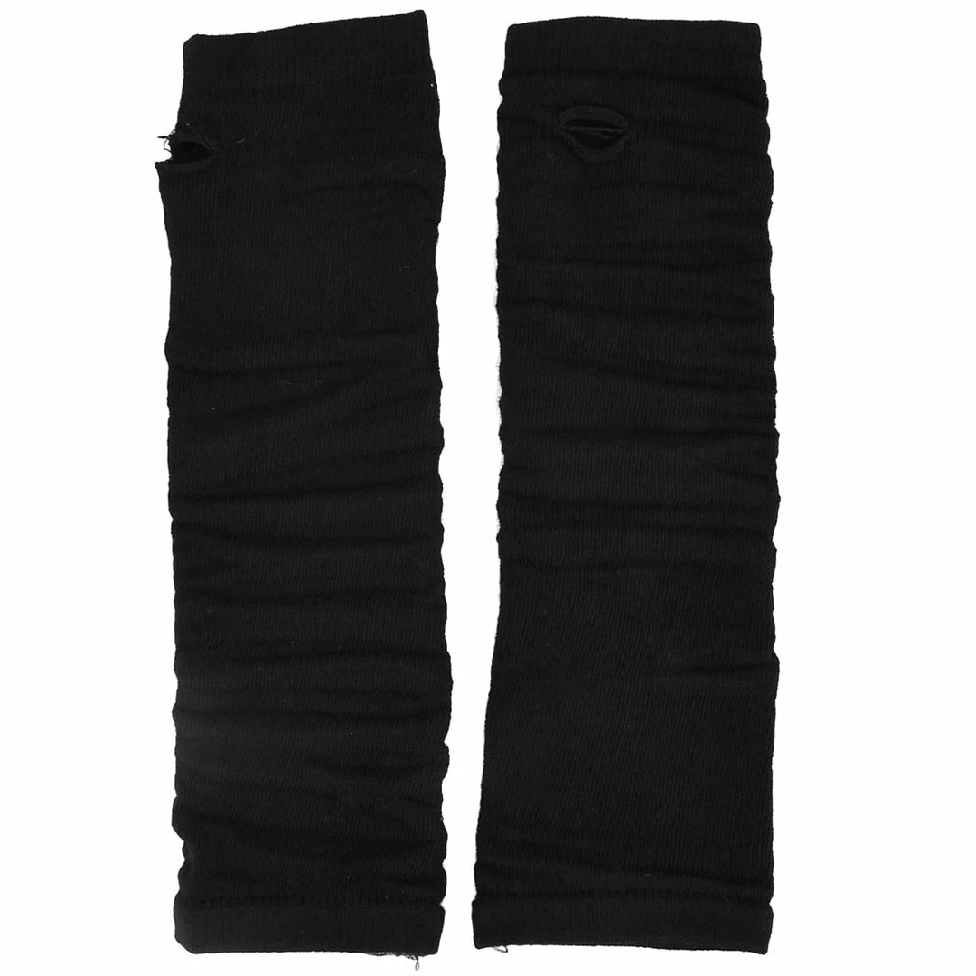 Allegra K Accessories Woman Elastic Fabric Fingerless Arm Warmers Long Gloves Pair 3 Allegra K Accessories Woman Elastic Fabric Fingerless Arm Warmers Long Gloves Pair