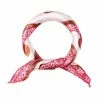 Allegra K Women Circle Pattern Square Neck Scarf Neckerchief 51cm X 51cm Accessories