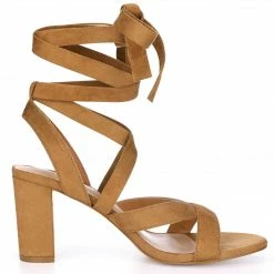 Allegra K Women Open Toe Crisscross Lace Up Chunky Heel Sandals 56 Allegra K Women Open Toe Crisscross Lace Up Chunky Heel Sandals