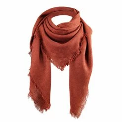 Allegra K Women Shawl Wrap Scarf Winter Warm Tasseled Fringe Pashmina Soft Accessories