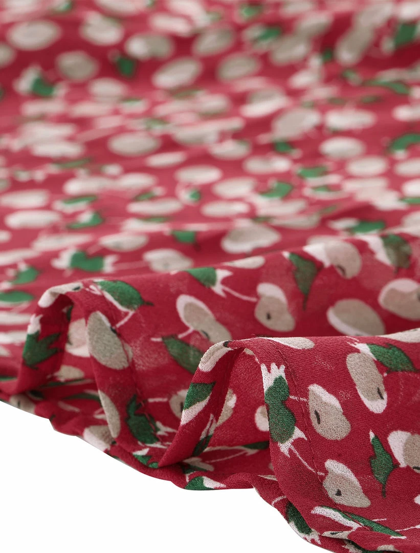 Allegra K Women's Sleeveless Casual Retro Summer Square Neck Print Chiffon Floral Dress 8 Allegra K Women's Sleeveless Casual Retro Summer Square Neck Print Chiffon Floral Dress