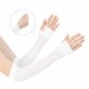 Allegra K UV Sun Protection Reflective Arm Cooling Sleeves For Cycling, Driving, Outdoor Sports For Men Women