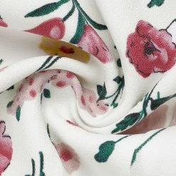 Women Allegra K Button Down Floral Shirt Dress