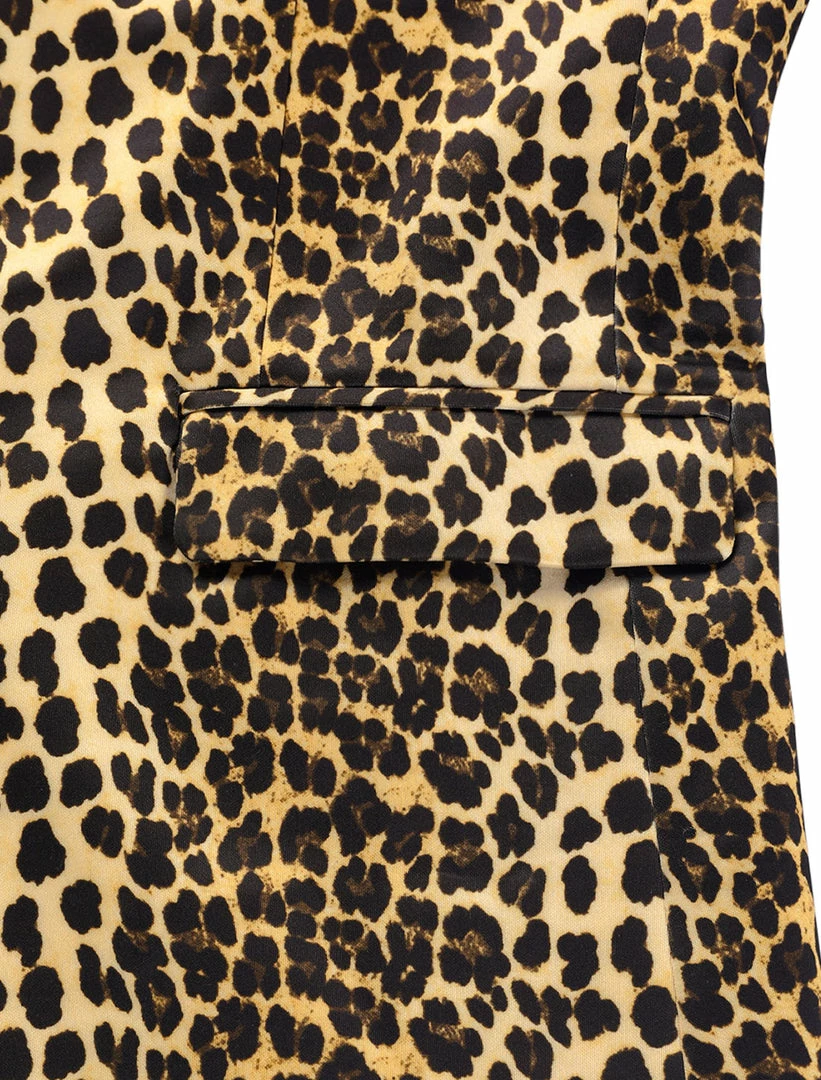 Allegra K Men Vintage Leopard Print Luxury Notched Lapel Slim Fit Fashion Stylish Jacket Blazer 6 Allegra K Men Vintage Leopard Print Luxury Notched Lapel Slim Fit Fashion Stylish Jacket Blazer