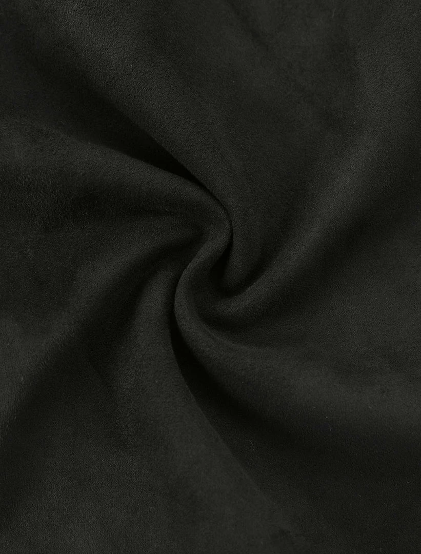 Allegra K Women's Strap Button Down Faux Suede A-Line Mini Overall Dress 8 Allegra K Women's Strap Button Down Faux Suede A-Line Mini Overall Dress