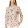 Allegra K Abstract Geometric Print Long Sleeves Point Collar Button Down Shirt With Chest Pockets 2 Allegra K Abstract Geometric Print Long Sleeves Point Collar Button Down Shirt With Chest Pockets