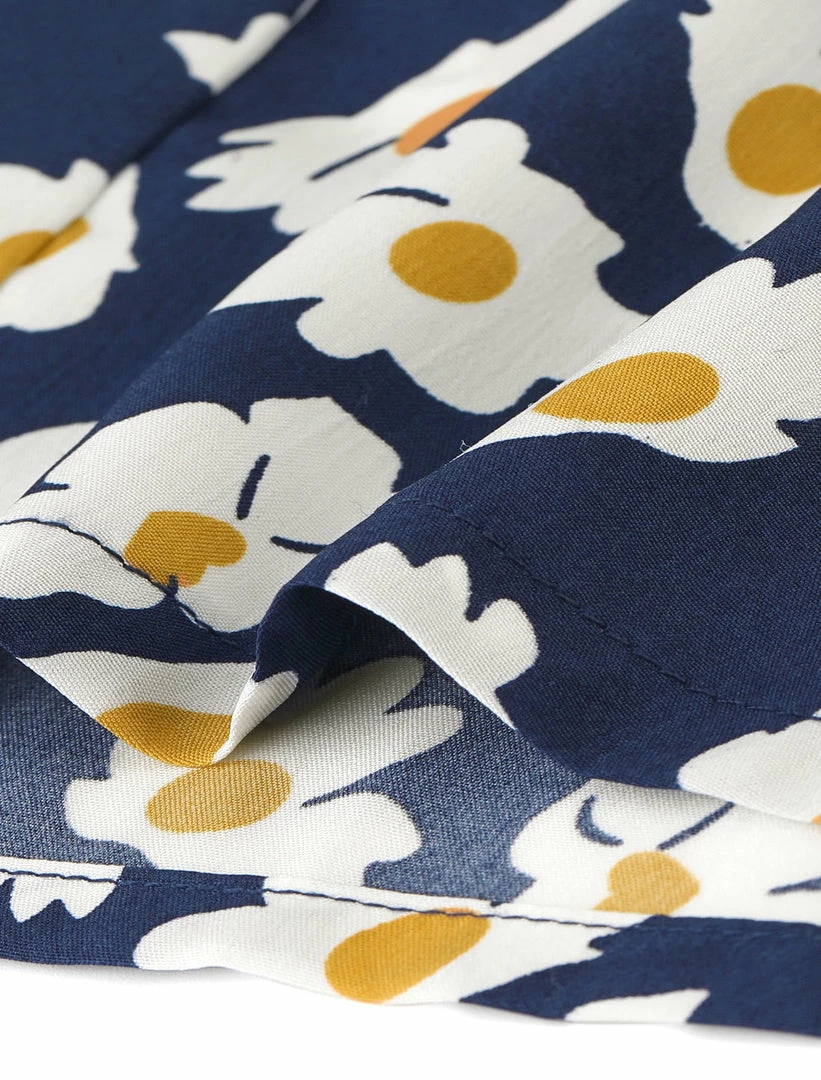 Allegra K Women's Summer Spaghetti Strap Floral Knee Length Sleeveless Smocked Dress 8 Allegra K Women's Summer Spaghetti Strap Floral Knee Length Sleeveless Smocked Dress