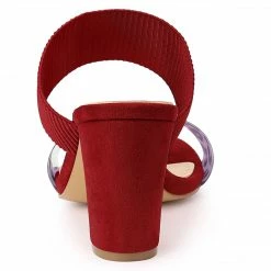 Allegra K Women's Leopard Printed Block Heeled Slide Sandals 25 Allegra K Women's Leopard Printed Block Heeled Slide Sandals