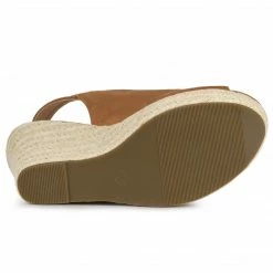 Allegra K Women's Espadrille Platform Heeled Wedges Sandals Shoes