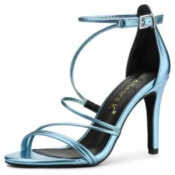Allegra K Shoes Women's Party Strappy Stiletto High Heels Sandals