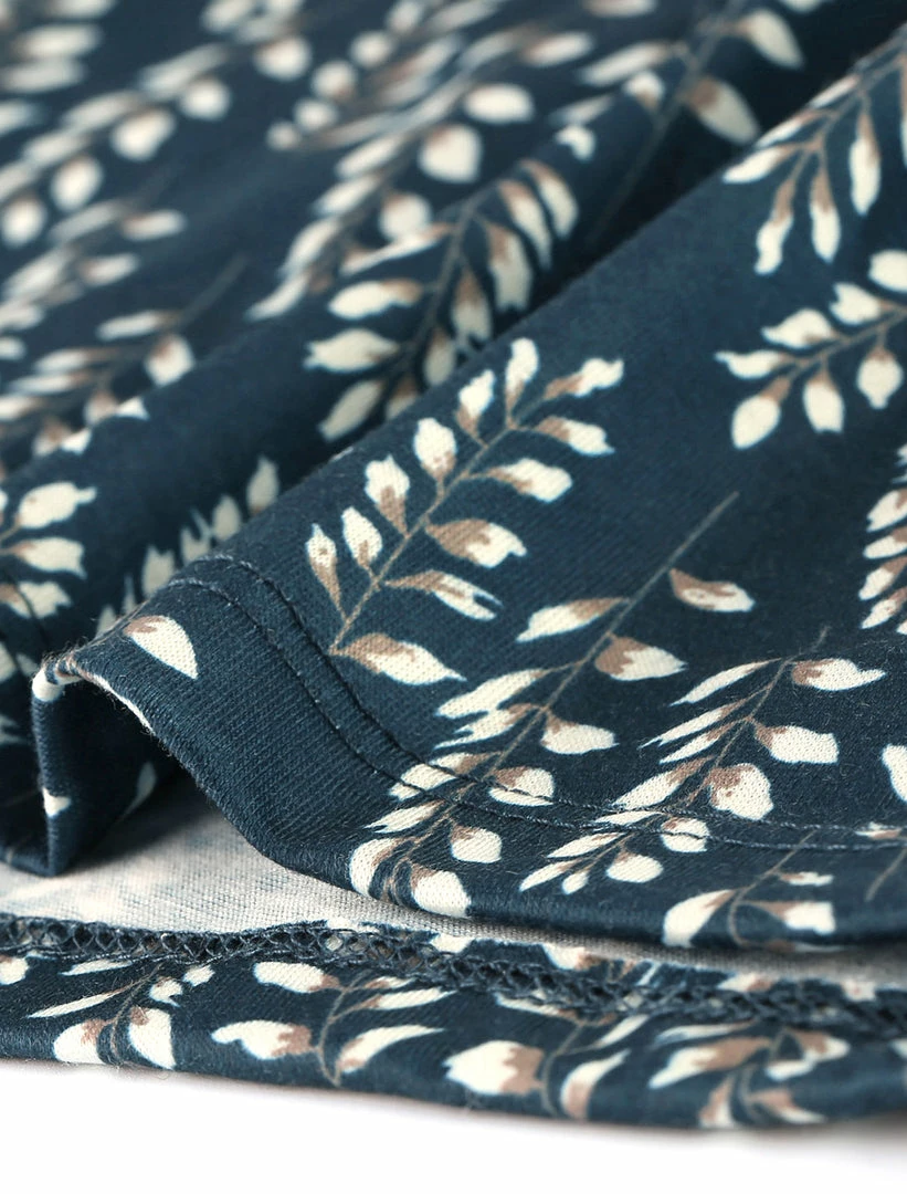 Allegra K Women's Pleated Waist Ruched Sleeve Floral Prints Flare Dress 8 Allegra K Women's Pleated Waist Ruched Sleeve Floral Prints Flare Dress