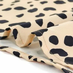 Allegra K Women's Leopard Tie Waist Puff Sleeves V Neck A-Line Dress 25 Allegra K Women's Leopard Tie Waist Puff Sleeves V Neck A-Line Dress