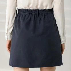 Allegra K Women's Work Office High Waist Pockets Belted A-Line Mini Skirt 18 Allegra K Women's Work Office High Waist Pockets Belted A-Line Mini Skirt