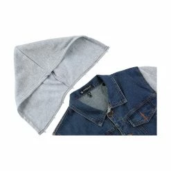 Allegra K Men's Hoodies Sweatshirt Jean Patchwork Sleeves Button Down Denim Jacket 19 Allegra K Men's Hoodies Sweatshirt Jean Patchwork Sleeves Button Down Denim Jacket