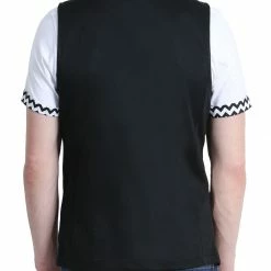 Allegra K Men's V Neck Sleeveless Two Pockets Button Down Solid Color Vest 32 Allegra K Men's V Neck Sleeveless Two Pockets Button Down Solid Color Vest