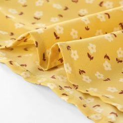 Allegra K Women's Short Sleeve Casual V Neck Asymmetrical High Low Floral Midi Dress