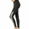 Allegra K Women's Sport Side Stripe Ankle Length High Waist Flex Ultra Soft Stretch Opaque Slim Leggings Yoga Pants 2 Allegra K Women's Sport Side Stripe Ankle Length High Waist Flex Ultra Soft Stretch Opaque Slim Leggings Yoga Pants