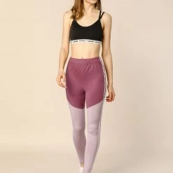 Allegra K Women's High Elastic Waist Pants Stretchy Workout Running Yoga Leggings