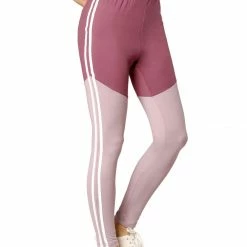 Allegra K Women's High Elastic Waist Pants Stretchy Workout Running Yoga Leggings