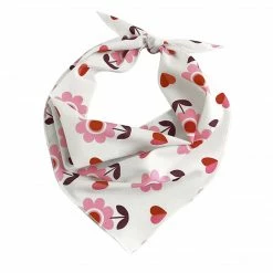 Allegra K Women Spring Floral Flower Print Triangle Scarf Neck Scarves Neckerchief For Ladies Accessories