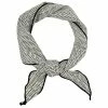 Allegra K Accessories Women Geometric Stripe Printed Triangle Head Wrap Neck Scarves Neckerchief