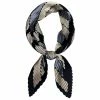 Allegra K Accessories Women's Retro Pleated Plaid Rhombus Head Neck Scarf Scarves Checkered Neckerchief
