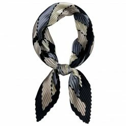 Allegra K Accessories Women's Retro Pleated Plaid Rhombus Head Neck Scarf Scarves Checkered Neckerchief