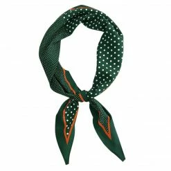 Allegra K Women Polka Dot Rhombus Scarf Neck Scarves Summer Neckerchief Headbands Bandana Accessories