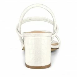 Allegra K Women's Opened Toe Ankle Strap Chunky Heeled Sandals