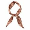Allegra K Animal Print Leopard Rhombus Rhombic Neck Scarf Scarves Cheetah Bandana For Women Accessories