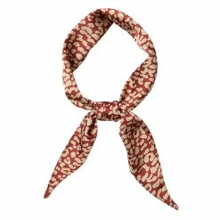 Allegra K Animal Print Leopard Rhombus Rhombic Neck Scarf Scarves Cheetah Bandana For Women Accessories