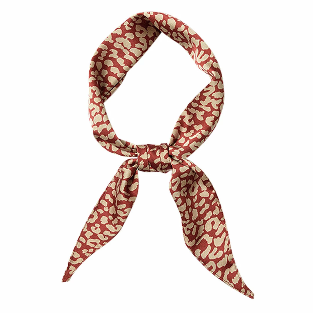 Allegra K Animal Print Leopard Rhombus Rhombic Neck Scarf Scarves Cheetah Bandana For Women Accessories 3 Allegra K Animal Print Leopard Rhombus Rhombic Neck Scarf Scarves Cheetah Bandana For Women Accessories