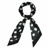 Allegra K Women Flower Floral Skinny Scarf Neck Scarves Double Sided Neckerchief Headbands