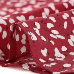 Allegra K Women's Ruffled Neck Smocked Long Sleeve Floral Printed Blouse Top