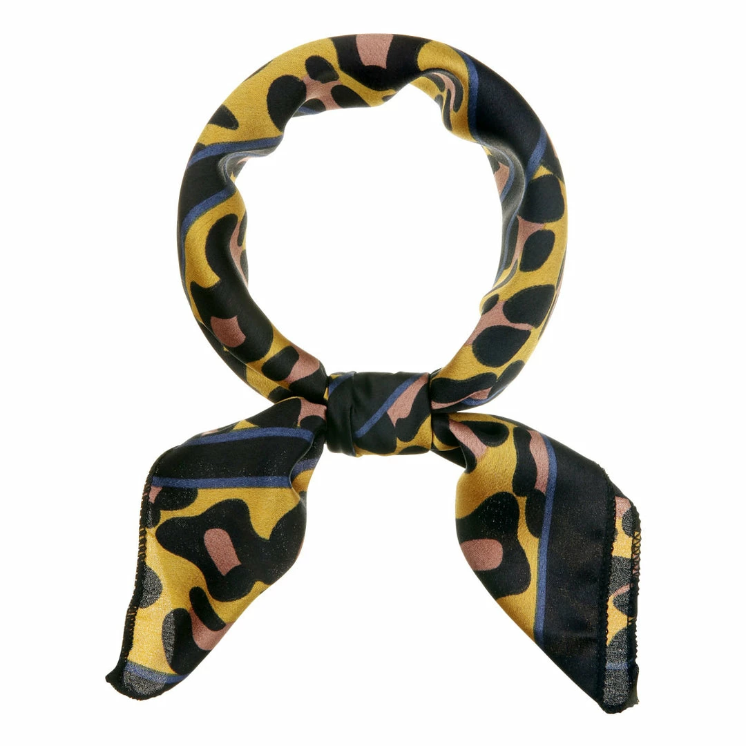 Allegra K 50cm Women Colorful Leopard Print Square Neck Scarf Kerchief Neckerchief Handkerchief Bandana 3 Allegra K 50cm Women Colorful Leopard Print Square Neck Scarf Kerchief Neckerchief Handkerchief Bandana