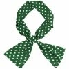 Allegra K Accessories Women Retro Polka Dot Skinny Scarf Neck Scarves Wrap Long Neckerchief Hair Tie