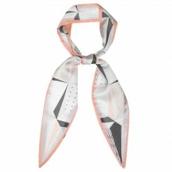 Allegra K Women Geometric Skinny Pointed Scarf Sharp Neck Scarves Long Neckerchief Accessories