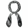 Allegra K Scarves & Shawls 70cm Animal Leopard Print Silk Like Square Scarves Kerchief Neck Head Scarf Neckerchief Bandana