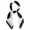 Allegra K 70cm Women Love Heart Printed Square Scarves Kerchief Head Neck Scarf Neckerchief