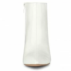 Allegra K Shoes Women's Pointed Toe Stiletto High Heel Ankle Boots