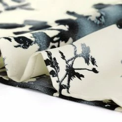 Allegra K Women's Elegant Work Shirts Long Raglan Sleeve Collared Tops Floral Peplum Blouses