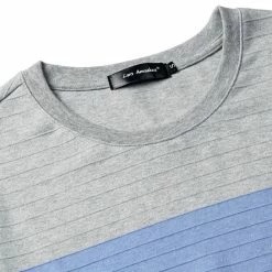 Allegra K Tops Men's Father's Day Basic Color Block Crew Neck Casual Pullover Long Sleeve Tees 64 Allegra K Tops Men's Father's Day Basic Color Block Crew Neck Casual Pullover Long Sleeve Tees