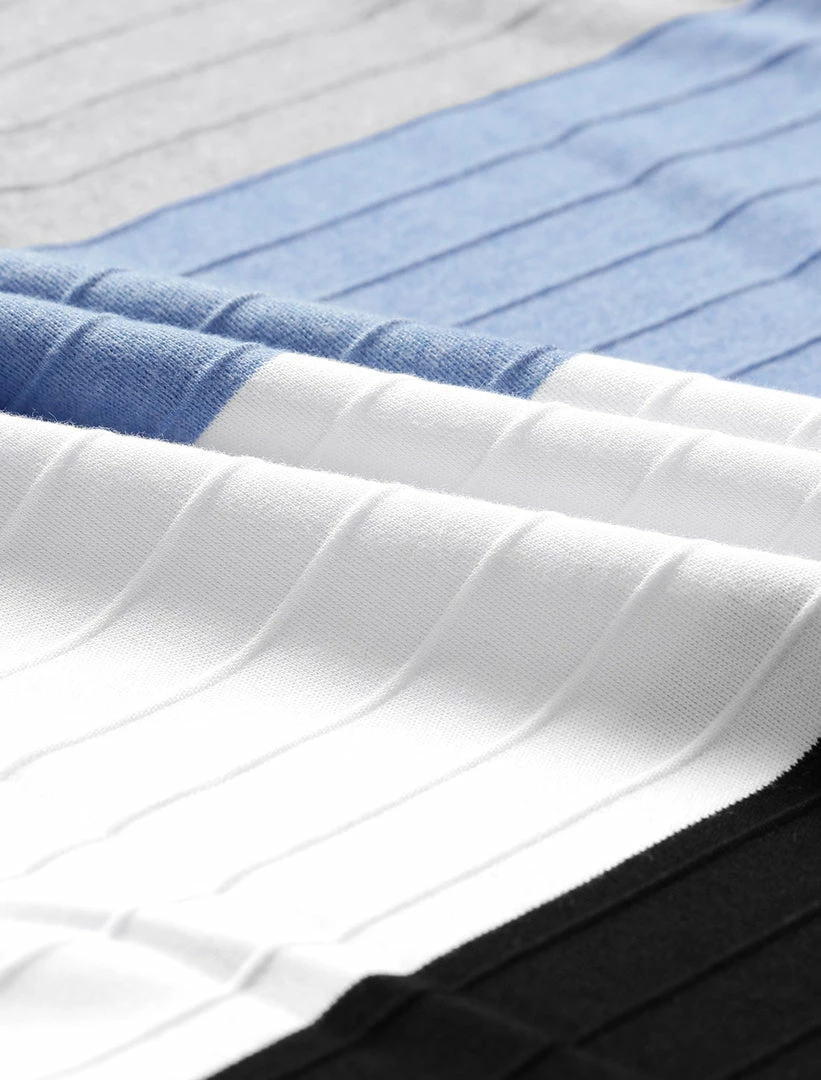 Allegra K Tops Men's Father's Day Basic Color Block Crew Neck Casual Pullover Long Sleeve Tees 8 Allegra K Tops Men's Father's Day Basic Color Block Crew Neck Casual Pullover Long Sleeve Tees