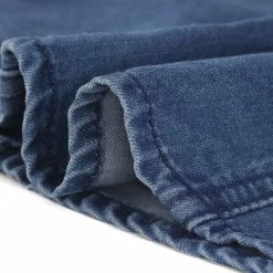 Allegra K Women's Bishop Sleeve Casual Chest Pocket Denim Shirt Dress