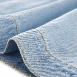 Allegra K Women's Denim Jacket Button Up Casual Short Jean Jackets