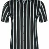 Allegra K Men's Summer Striped Shirts Short Sleeves Button Down Beach Color Block Shirt 2 Allegra K Men's Summer Striped Shirts Short Sleeves Button Down Beach Color Block Shirt
