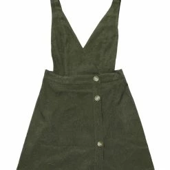 Allegra K Women's Corduroy Mini V Neck A-line Pinafore Bib Overall Dress 83 Allegra K Women's Corduroy Mini V Neck A-line Pinafore Bib Overall Dress