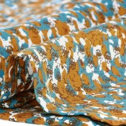 Allegra K Women's Vintage Floral Print Camp Collar Dresses Long Sleeve Button Down Short Shirtdress