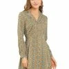 Allegra K Women's Vintage Floral Print Camp Collar Dresses Long Sleeve Button Down Short Shirtdress 1 Allegra K Women's Vintage Floral Print Camp Collar Dresses Long Sleeve Button Down Short Shirtdress