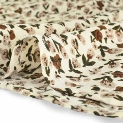 Allegra K Women's Floral Long Sleeve Tops Square Neck Peplum Blouse With Belt